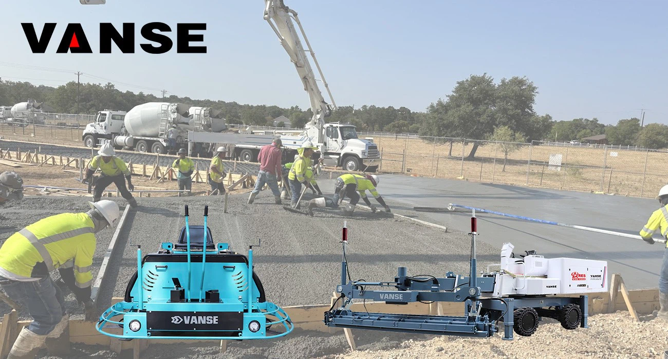 Specific operating steps of concrete laser leveling machine and power trowel machine Specific operating steps of concrete laser leveling machine and power trowel machine