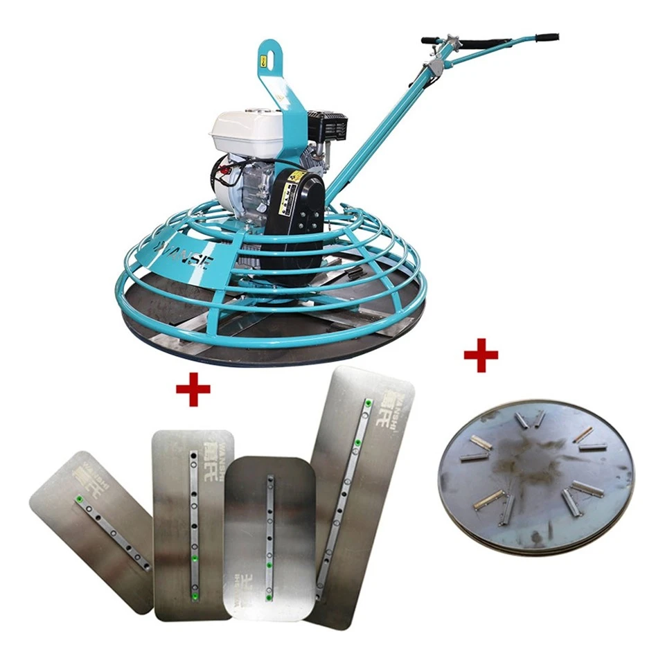 VANSE VS436 HONDA ENGINE Hand Push Power Trowel Edge Bonding Machine Power Trowel Helicopter Machine For Concrete Leveling