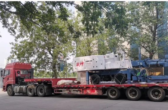 شیڈونگ وینس YZ30-4 اور YZ40-4 دوربین بازو لیزر سکریڈ مشین اور یکجہتی میں بھیج...