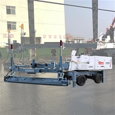 کنکریٹ لیزر سکریڈ مشین کی تعمیر کے عمل کے دوران ناہموار زمین سے کیسے نمٹا جائے؟